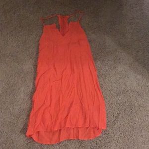 Coral Mini Dress